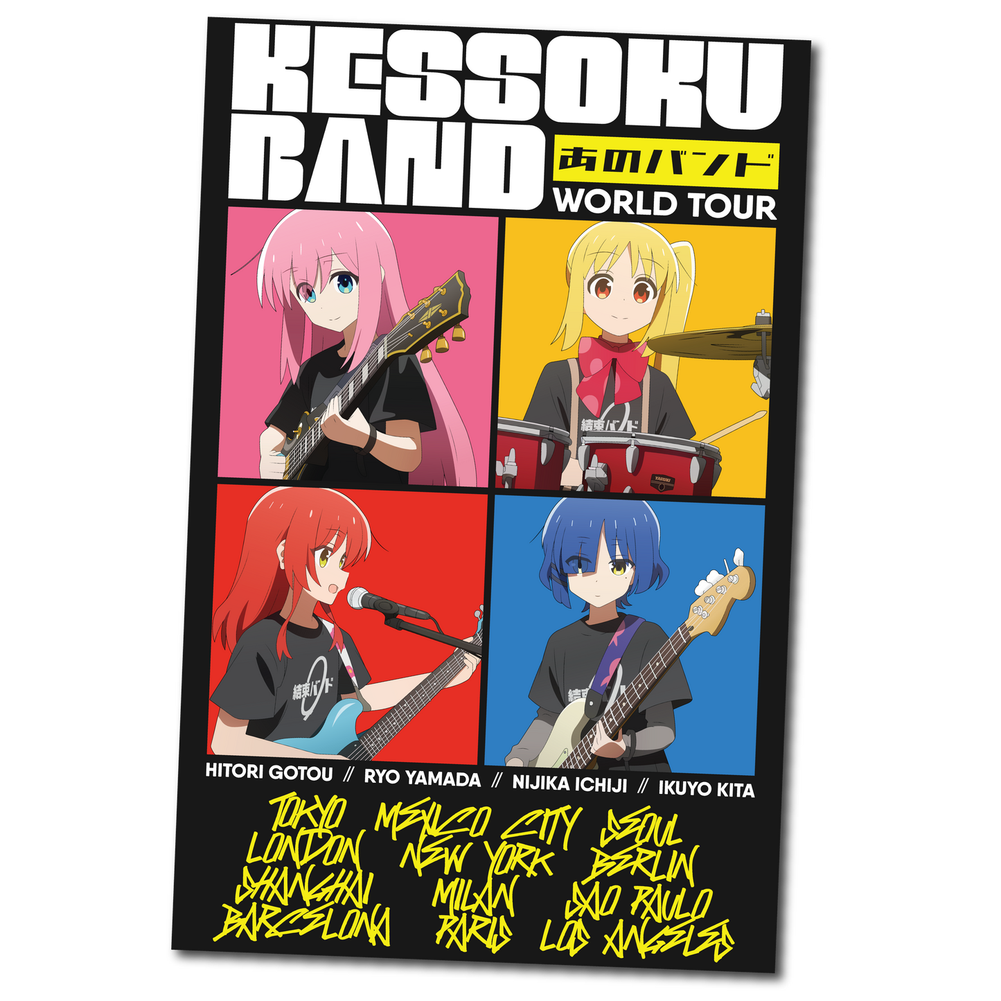 Kessoku World Tour Print