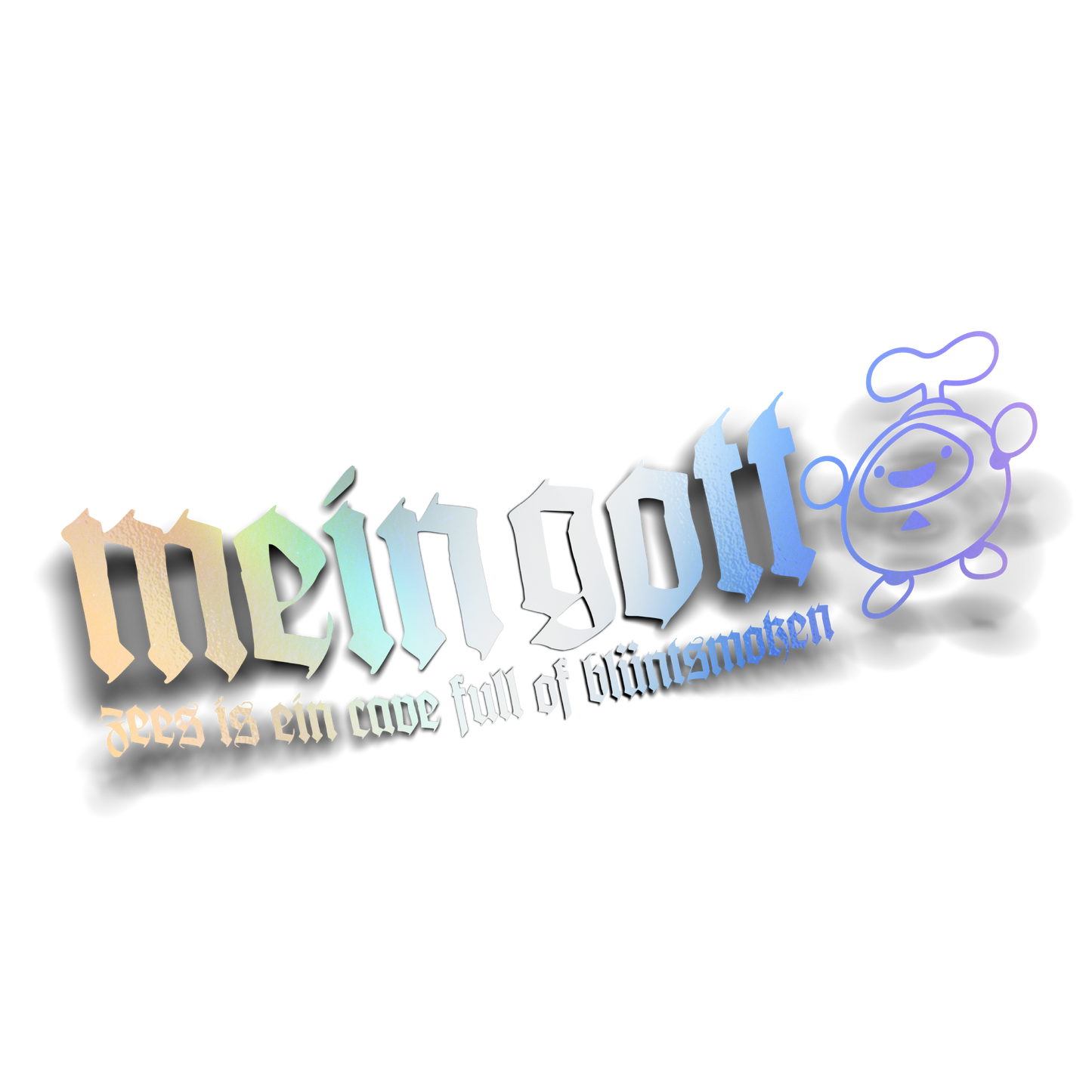 Mein Gott Decal