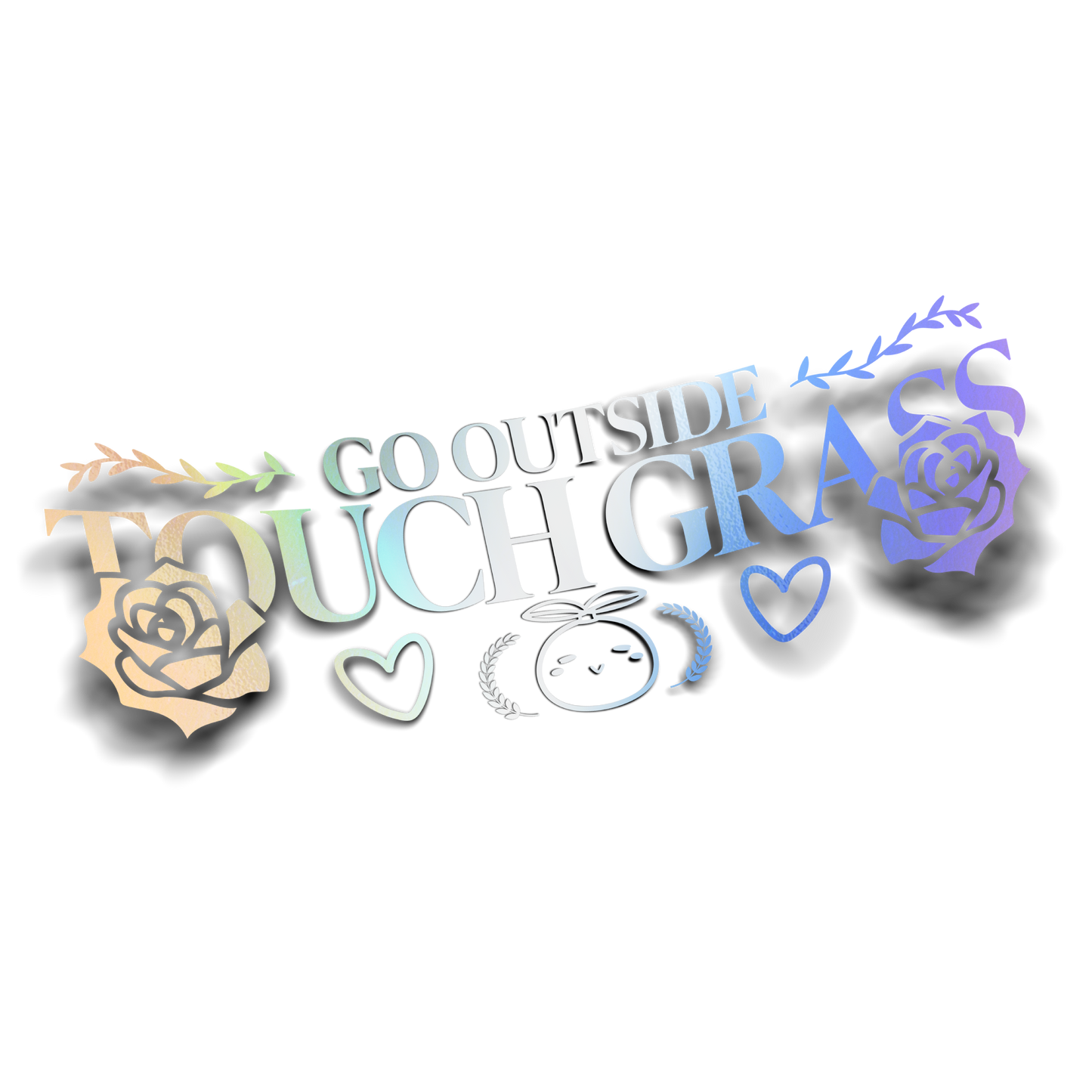 Touch Grass Decal
