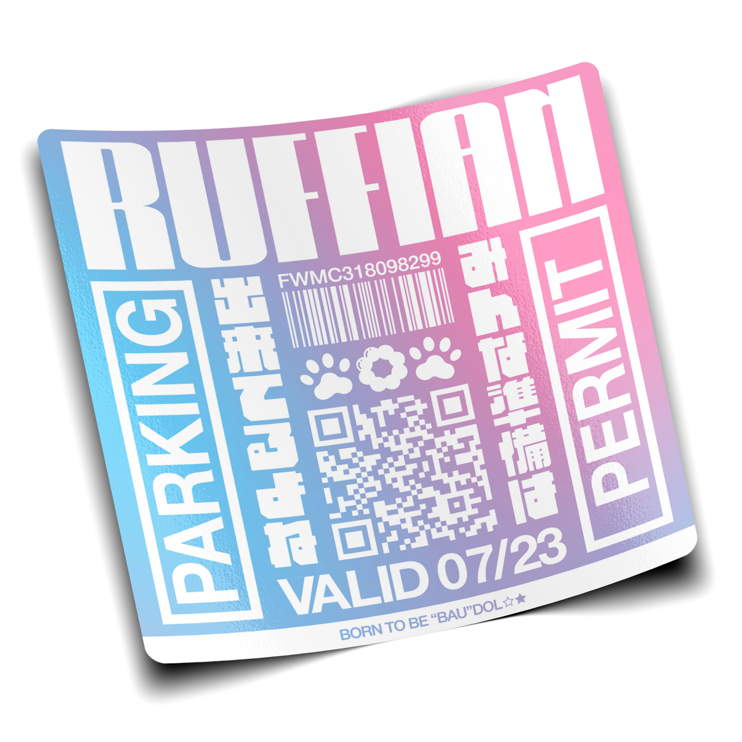 Ruffian Permit Decal