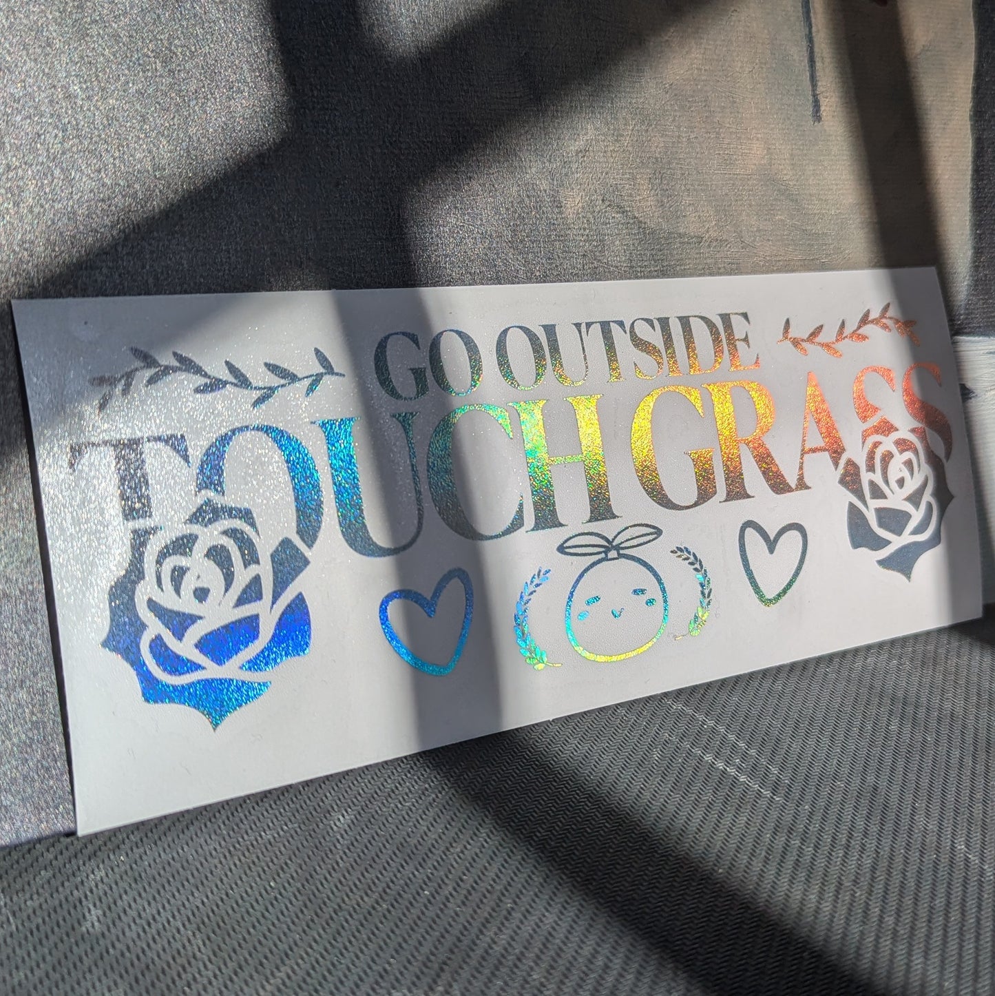 Touch Grass Decal