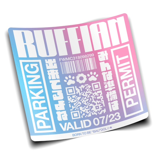 Ruffian Permit Decal