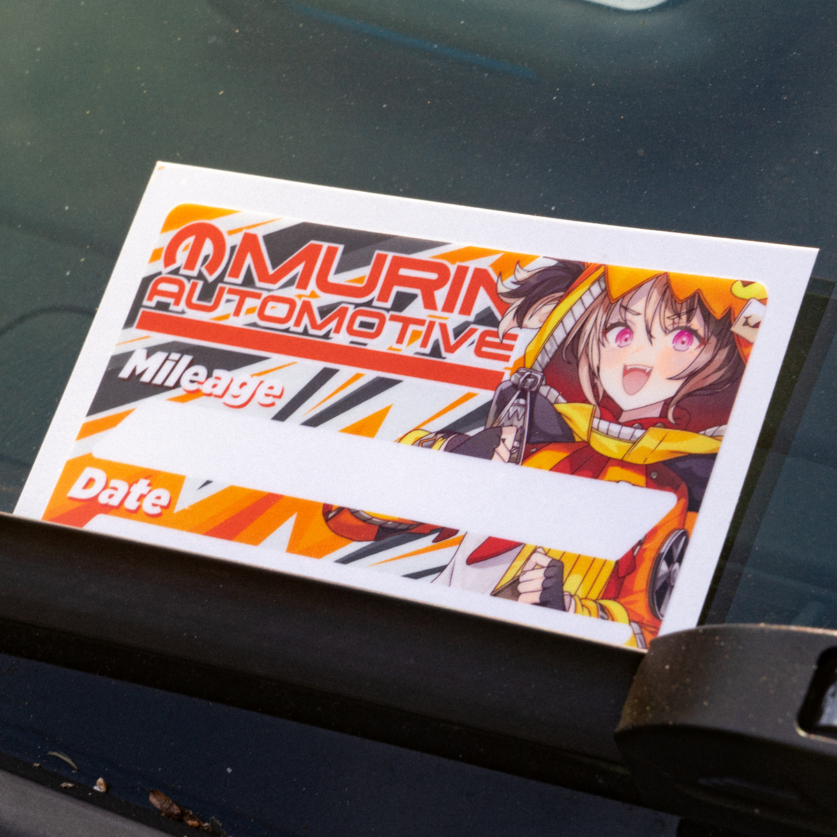 Gigi Oil Change Decal