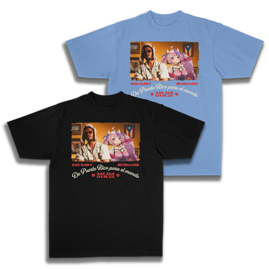 Ironmouse x Bad Bunny Shirt (Pre-Order)