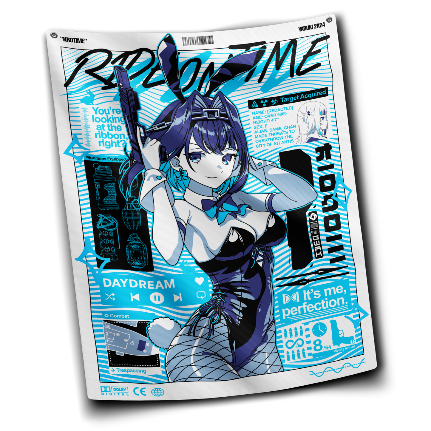 Ride on Time Flag