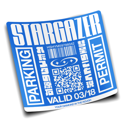 Stargazer Permit Decal